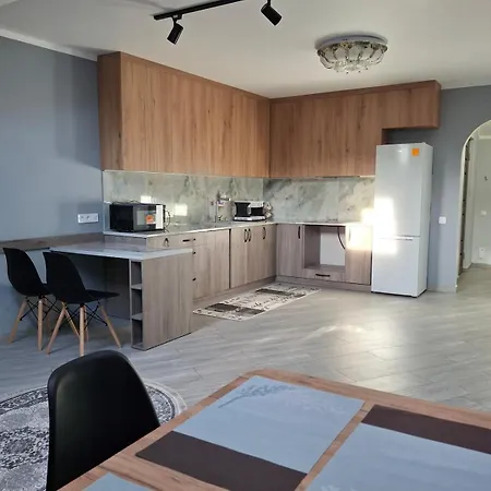 простора сімейна оселя у серці міста бічна площа ринок кухня-студія та спальня Apartment